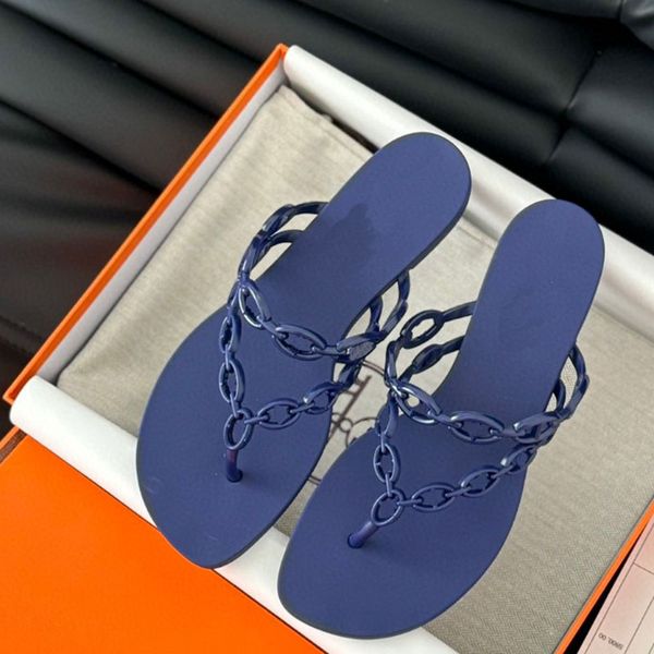 Terlik Flip Flops Tasarımcı Kaydırıcıları Kadın Slaytlar Lüks Moda Ayakkabıları Boyut 35-43 Model JY04