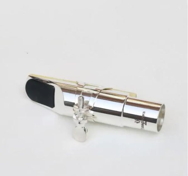 Saksafon gümüş sax ağız parçası Alto tenor soprano saksafon metal malzeme