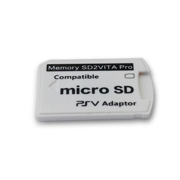 Memoria di versione per piccole dimensioni professionale 50 Adattatore SD2Vita per PS Vita Psvita Game PSV 10002000 TFLASH TF Micro scheda conver2085497