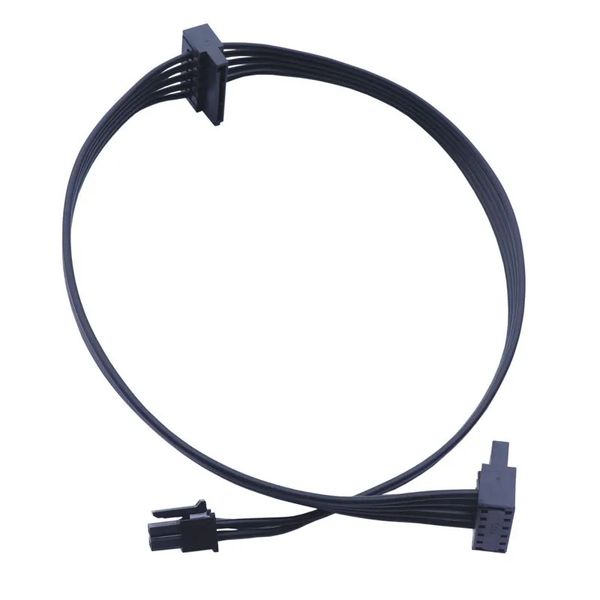 2024 1PC 45 cm Kabel Mini 6 Pin Turn 2 Sata Netzteil für die Lenovo -Hauptplatine Schnittstelle kleiner 6pin bis zwei SSD -Netzteilkabel für SSD -Stromkabel