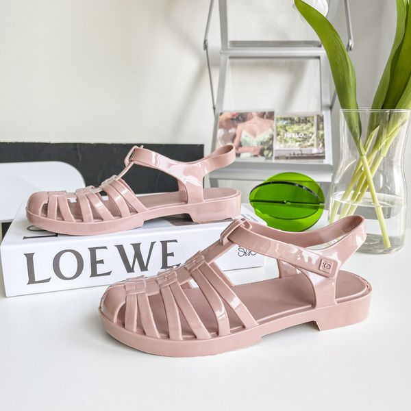 Гладиаторские сандалии женские сандалии прозрачная хрустальная пляжная обувь водонепроницаемая обувь размер 36-40