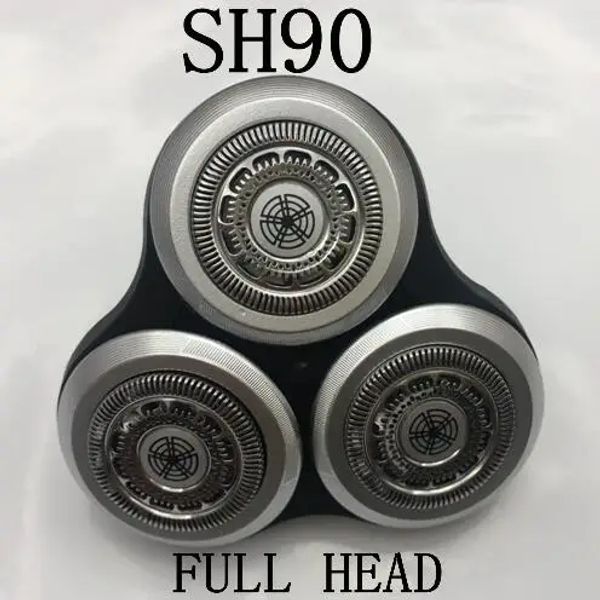 SHAVERS 1 PCS SH90 Full Head RQ12 SH90/52 S9000 Jilet Bıçağı Yedek Kafa Philips Shaver S9911 S9731 S9711 S9511 S9522 S9111