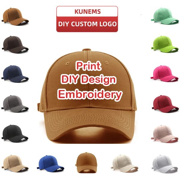 Kunems Cappellino da baseball personalizzato per uomini e donne Fashi