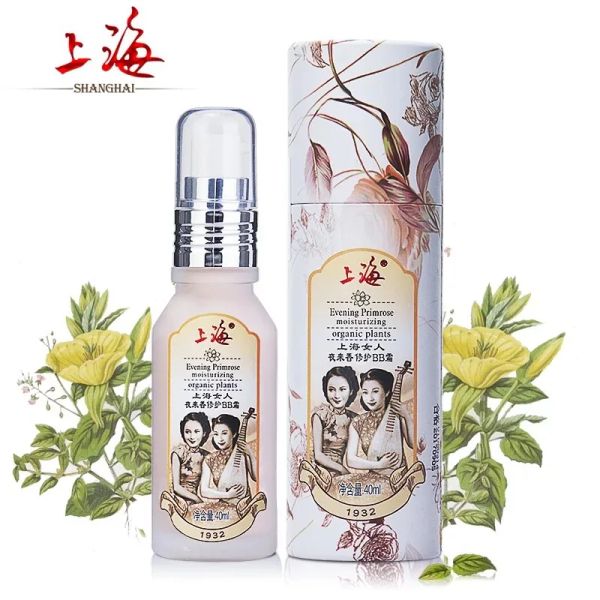 Bottles Chines Shanghai Natural BB Cream ilumina hidratante hidratante por mais duradouros Fundação nua Marca de beleza Face Face em 1932