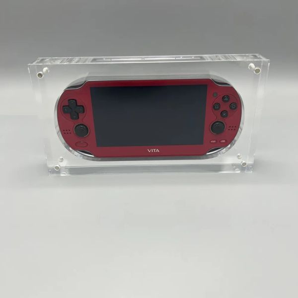 Fälle Transparentes Acrylbox -Beschützer für Sony PlayStation Vita/PS Vita 1000 Boxen Speicherspiel -Shell Clear Display -Hülle