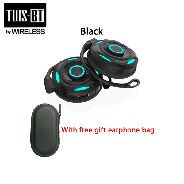 Kopfhörer/Headset Hot Sale TWS Wireless Bluetooth Ohrhörer Touch Control 9D Stereo Headset Gamer Sport Ohrhörer wasserdichte Ohrhörer LED -Anzeige