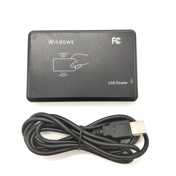 Controllo 125kHz 13.56MHz Reader RFID USB Proximità Senso Smart Card Reader No Drive Emissione dispositivo USB per Controllo degli Accesso