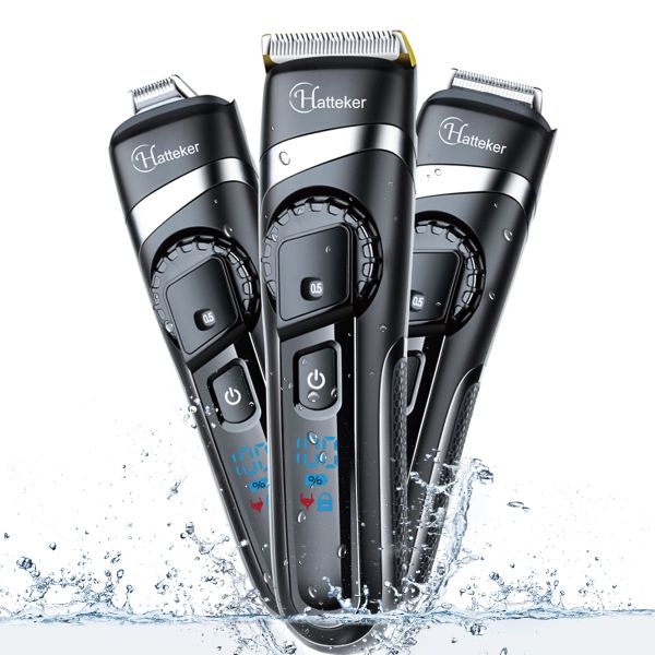 Clippers Hattteker Neuankömmlinge Haare Clippers Professionelle Haarschneider USB Fast Lading Männer Pflege Kit Verstellbarer Blatt Haarschnittmaschine