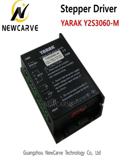 Yueming Driver de motor de passo YARAK Y2S3060M 2060VDC para máquina de gravação e corte a laser newcarve3659630