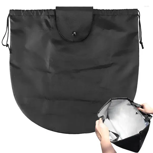 Bolsas de armazenamento Caso de viagem Case compacta Bolsa de grande capacidade carregada carregando scooters de motocicletas de bicicleta