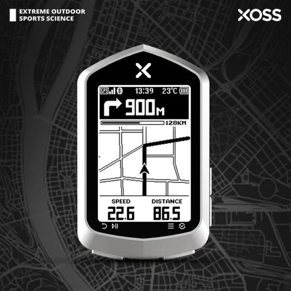 Xoss Nav Pro Bike Computer Plus GPS Bicycle Speedometer Wireless Cycling Map Navigation Bluetooth Ant Odômetro Cadence240410