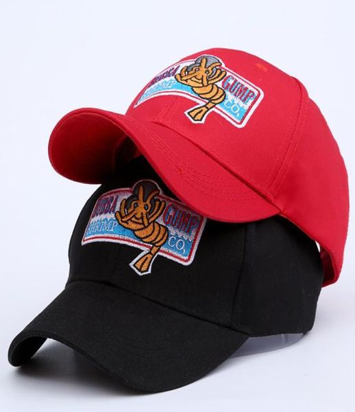 1994 г. Bubba Gump Crimp Co Baseball Menwomen Sport Sport Summer Cap вышитая шляпа Forrest Costume4176235