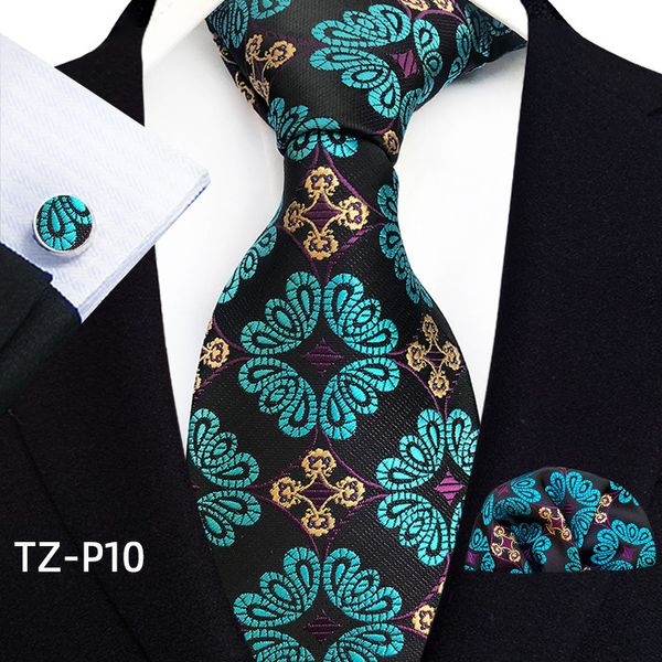 Pescoço laços de pescoço azul azul laços de cor sólida para homens lenço de gravata de seda lenço de punho de lapela pino de lapela do pescoço do pescoço do pescoço presente para homens dibangu j240423