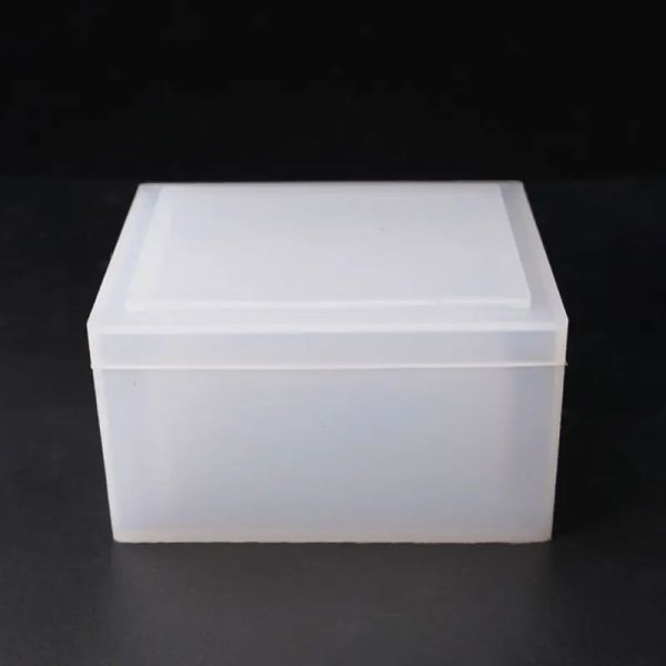 Ausrüstungen Kristall Epoxidform DIY Tissue Box tägliche Notwendigkeiten Gewebe Gehäuse