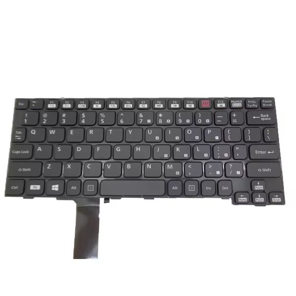 Оптовая ноутбук клавиатура для Panasonic Toughbook CF-20 HMB8359CPA01 01A Соединенные Штаты US Black с рамкой с подсветкой