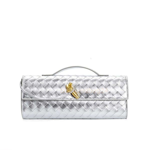 Venetze hohe Unterarm Lady Long -Kapazität Crossbody Clutch Bag Weave Diamond Bags Andiamo Grade Tasche Leder Vielseitige Bottegs Frauen groß uw9e ABK2