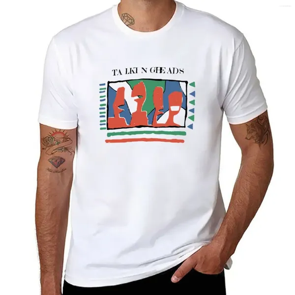 Herren Polos spreche Köpfe 90Sspeaking in zungensilben T-Shirt Edition Summer Top T-Shirt für Männer