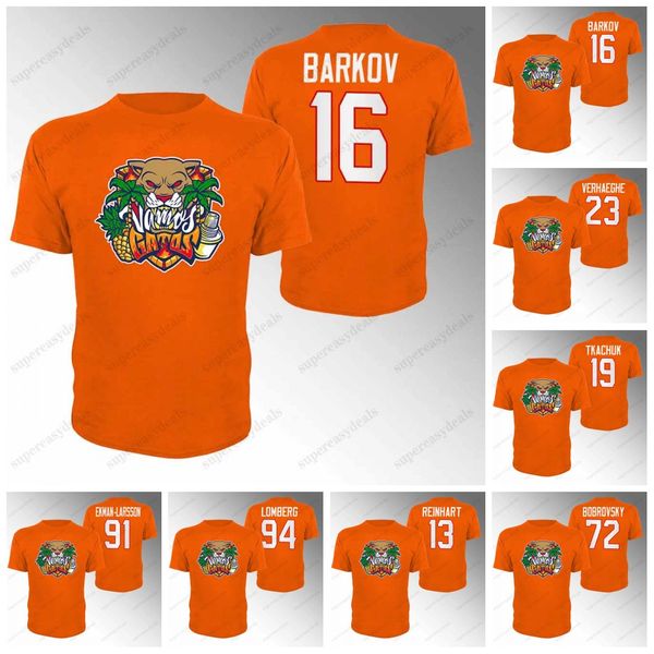 Aleksander Barkov 2024 T-shirt Vamos Gatos Panteras Jersey Matt Kiersted Matthew Tkachuk Ryan Lomberg Patric Hornqvist Brandon Montour St. Patricks Day