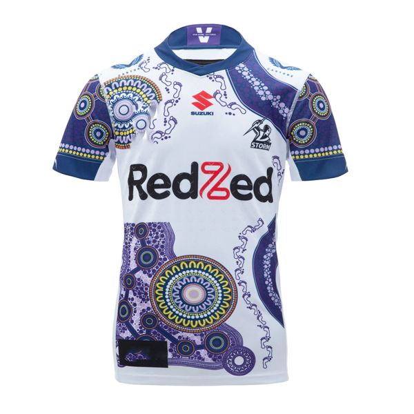 Rugby 2021 Melbourne Storm 2021 Castore Mens Indigenous Rugby Jersey