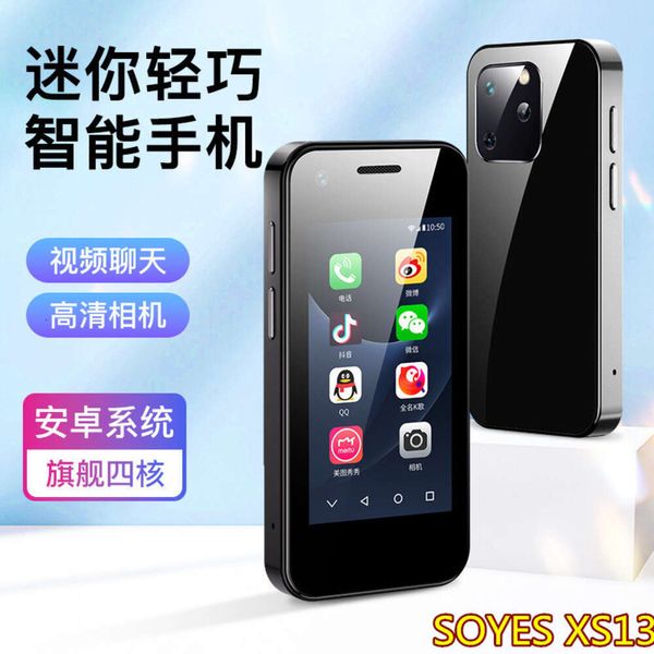 NUOVO SOYES XS13 Mini smartphone Android Google Store Sono Pocket Backup Set