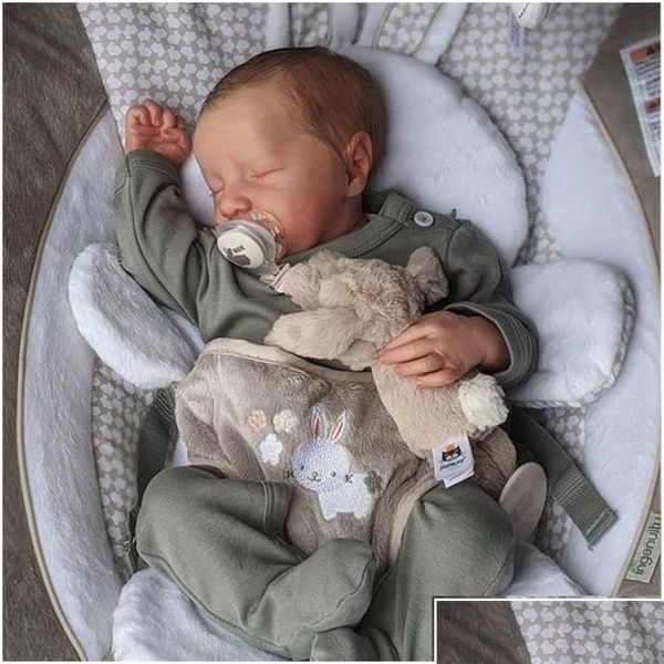 Puppenpuppen adfo 20 Zoll Levi Reborn Babypuppen Realistische Fl vinyl siil