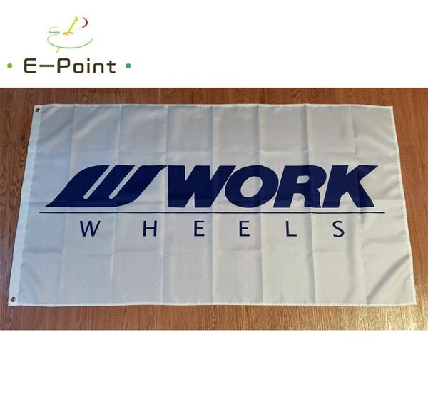 Japan Work Wheels Flagge in Japan Zeichen 35ft 90 cm150 cm Polyester Flagge Banner Dekoration Fliege Hausgarten Flagge Festive GI3856538