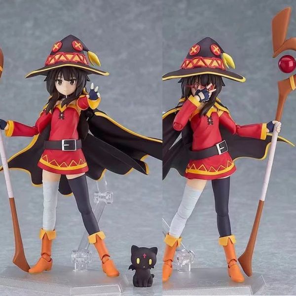 Drucker Anime Figma Sekai Konosuba Megumin Kono Subarashii 407 Aktion Abbildung 725 Gottes Segen Megumin Model Spielzeugpuppe Geburtstagsgeschenk