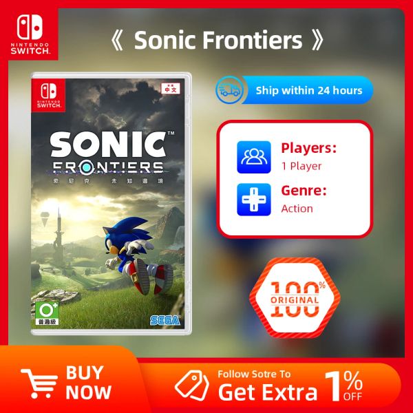 Offerte Nintendo Switch Game Offerte Sonic Frontiers Giochi Cartuccia fisica per Nintendo Switch OLED Lite