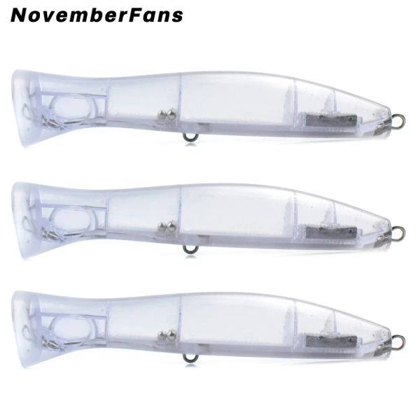 ACESSORES NOVEMBRESFANSFANS 3PCS/LOTE ATUMA LURAS DE PESCA