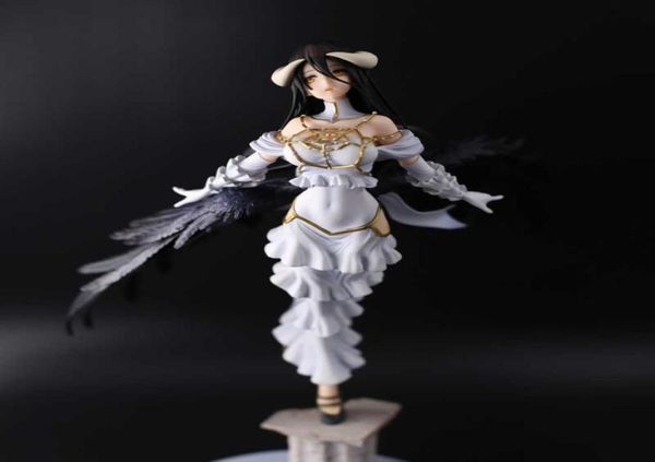 2019 nova estatueta 25cm albedo anime desenho animado sexy garotas anime anime pvc figuras brinquedos para crianças presentes de natal mx2007271197668