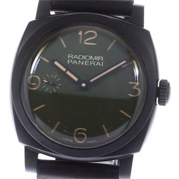 Panerei Watch Automatic Movement Watches Sport Uhren Panerai Radiomir Army Green Pam00997 Boutique handgefertigt nur Herrenstil _737890