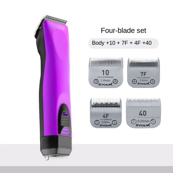 Shavers Professionelle Haustierhund -Rasierer Elektrisch Clipper High -Power Elektrische Clipper Haare Haustier Shop Dedizierte große Hunde mehrfarbige Rasur