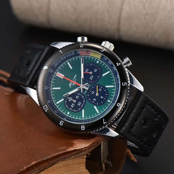 Principal de luxo Breiting Watch Mens Assista Cronógrafo 44mm Relógios Quartz Breightling Watch Movem