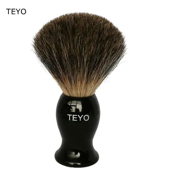 Blades Teyo Pure Badger Hair Braw rate из ручки с смолой идеально подходит для мужчины мокрый брить