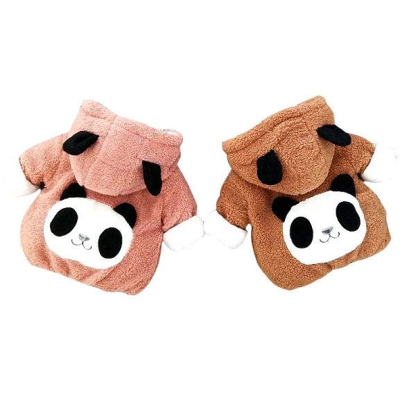 Cappotti per bambini panda spessa cappotto di cotone batton giacche da bambino abbigliamento maiale da cartone animato ragazza carina giacca con cappuccio inverno vestiti per bambini