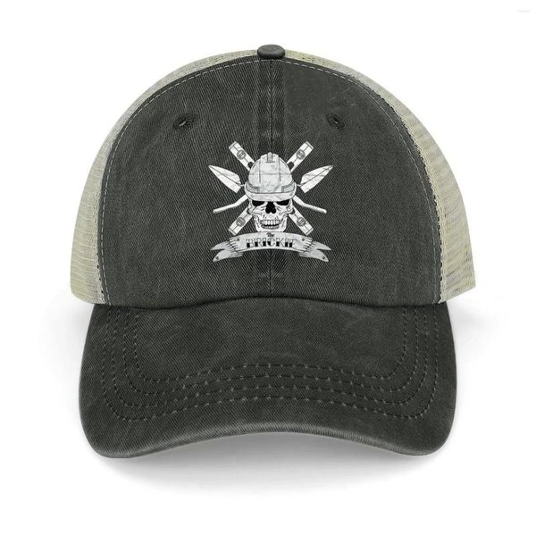 Berets Brickie Maurer Bauarbeiter Schädel Cowboy Hat Sport Cap Trucker für Männer Frauen