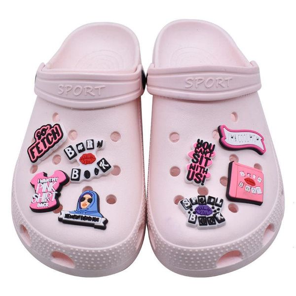 Accantina anime Girl Book Memorie d'infanzia all'ingrosso Memorie divertenti Gift Charms Accessori per scarpe Accessori per scarpe Pvc Buckle Buckle Bascia di gomma Incantesimi