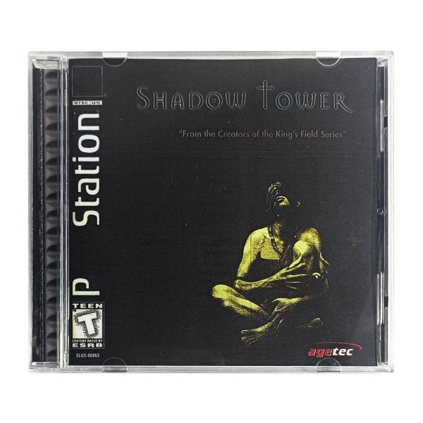 Angebote PS1 Shadow Tower mit manuellem Kopieren von Disc Game Black Bottom Unlock Console Station 1 Retro Optical Triver Video Game Teile