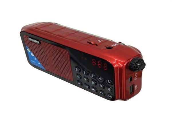 Поддержка 2 18650 батарея беспроводной динамик Bluetooth Outdoor Bass USB TF FM Radio Time Time Time Whodshone Function Function243W4061160