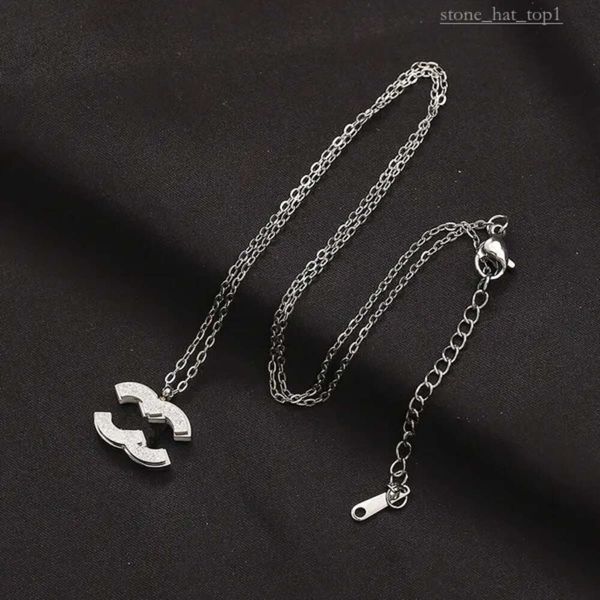 Ювелирные изделия Chanells 2024 Новый дизайнерский подвесной ожерелье из изысканного ожерелья из изысканного дизайна.