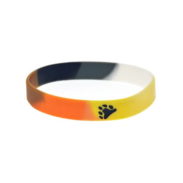 Stränge Modebär Pride Silikonarmband Weiche und umweltfreundliche Handgelenk Band Allmatch Jewelry Heißer Verkauf Heißer Verkauf