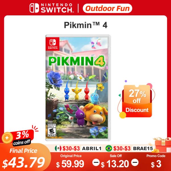 Offerte Pikmin 4 Nintendo Switch Game Offerte al 100% Game Game Game Card Genere in stock PIKMIN4 Game per Switch OLED Lite