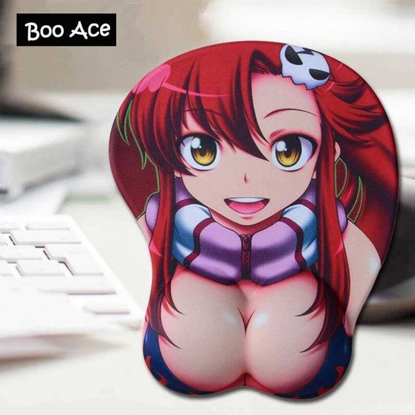 TOUSE PADS PROGLITÀ PIÙ YOKO ANIME SEXY BIG MEMPO MEMPO MANGE 3D PAD MOUSE MOUSE MOUSE REST REST TAM TOUSE H2.8CM/1.1 SPEDIZIONE GRATUITA Y240423