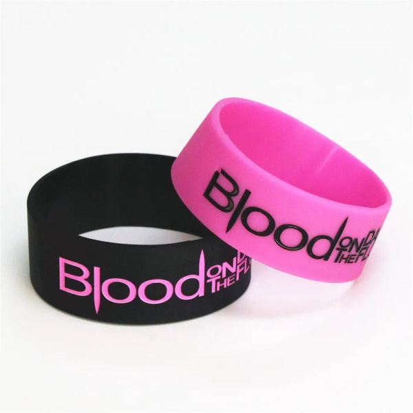 Armbänder 1PC Blood auf der Tanzfläche Silikon Armband 1 