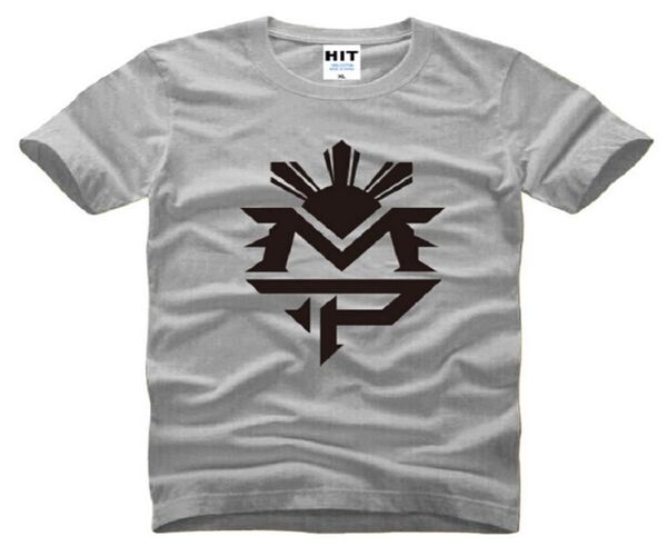 Nuovo designer Manny Pacquiao magliette uomini in cotone manica corta o collo mp logo uomo maglietta moda di fitness maschio tops tees4565596