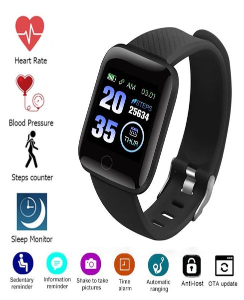 Orologi Digital Watch Man Woman Sports Fitness Bracciale Misurazione della frequenza cardiaca Monitoraggio Sport Wach Smart Watch 2021 Kids 4388128