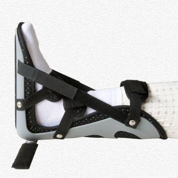 Pads Knöchelstütze BRAC Foot Drop Schiene Wache Verstauchung Orthese Frakturen Knöchel Zahnspangen für Erste -Hilfe -Plantarfasziitis Schmerzen