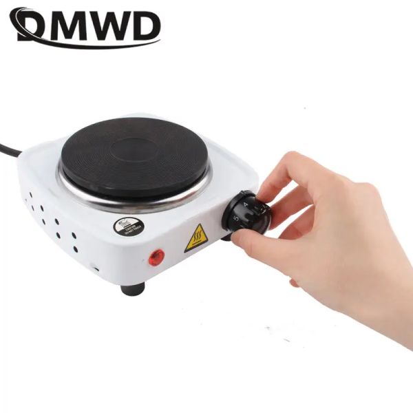 Aletler DMWD 110V Elektrikli Sıcak Plaka Mini Soba Kahve Isıtıcı Süt Çay Mocha Isıtma Sobası Pişirme Pişirme Fırını Küçük Fırın Yemek Bizi Fiş
