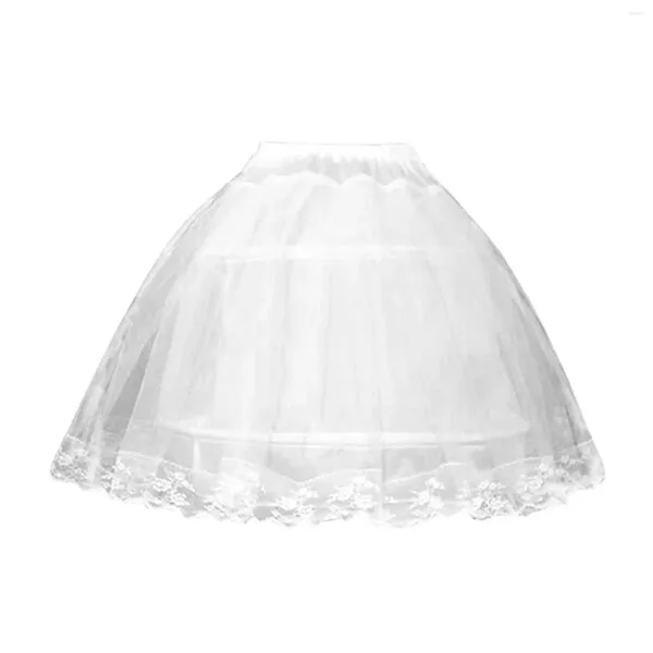 Mädchenkleider Tutu Rock Unterrock Blume Mädchen Petticoat Hochzeit tragbarer Kinder Crinoline für Brautjungferen Feiertage