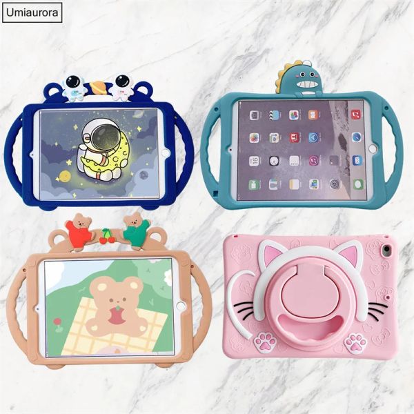 Управление таблеточным корпусом для Xiaomi Mi Pad 4 8.0 Mi Pad 5 Cartoon Kids Cover Cover Silicone Funda для Mipad 5 Pro 11 